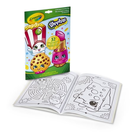 LIBRO DE COLOREO SHOPKINS CRAYOLA