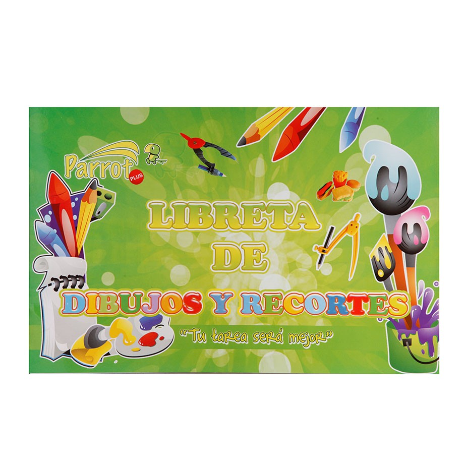 Libreta de papel bond tamaño carta 40 hjs parrot