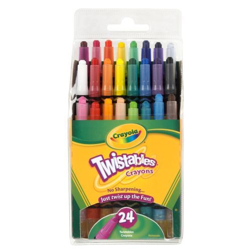 CRAYON CRAYOLA MINI TWISTABLES 24 PZ