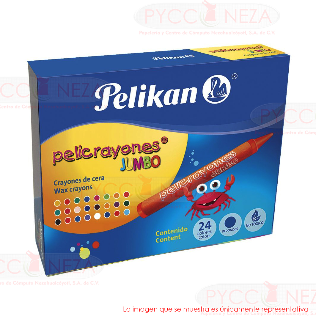 PELIKAN PELICRAYONES JUMBO 24 UN