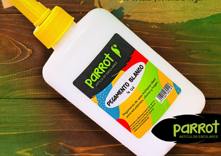 PEGAMENTO BLANCO 125GR. PARROT 4 oz  / 125g