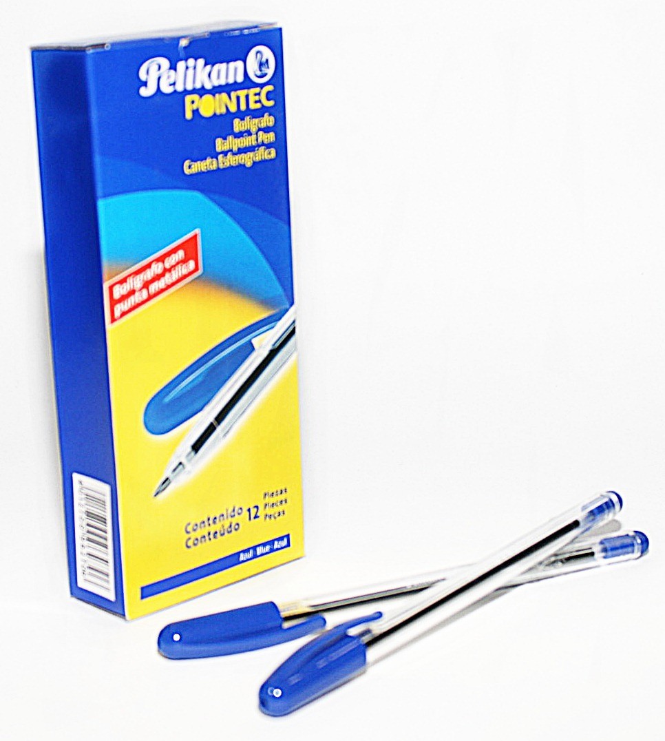 BOLIGRAFO POINTEC AZUL 2 UND PELIKAN